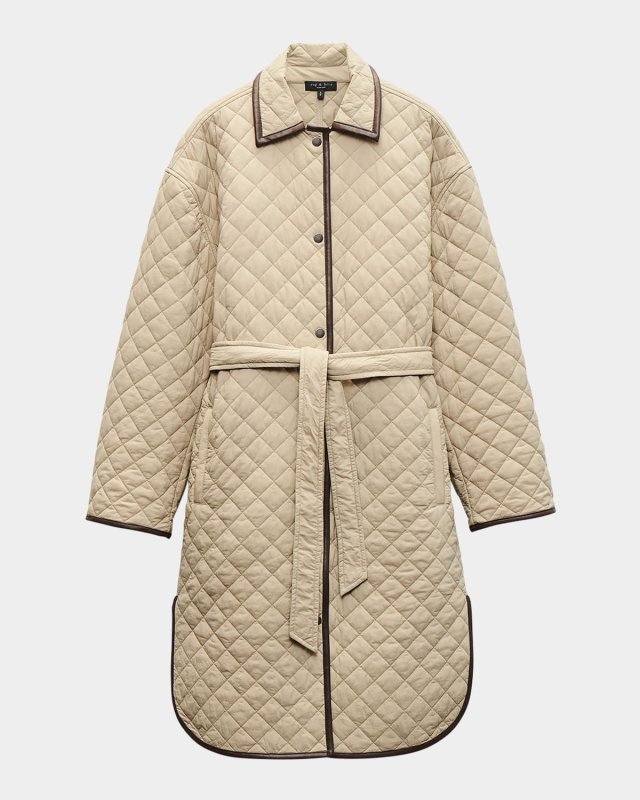 Kelly Long Quilted Jacket